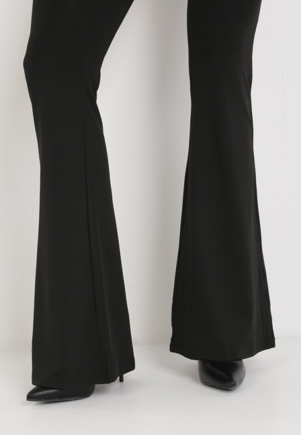 Czarne Spodnie Dzwony Efrariel