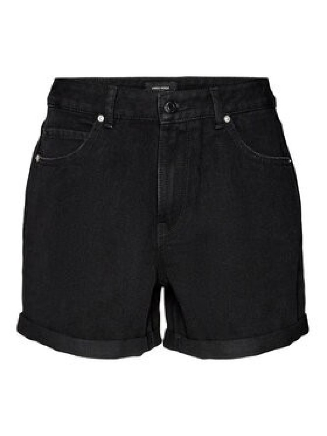 Vero Moda Szorty jeansowe Zuri 10279493 Czarny Regular Fit