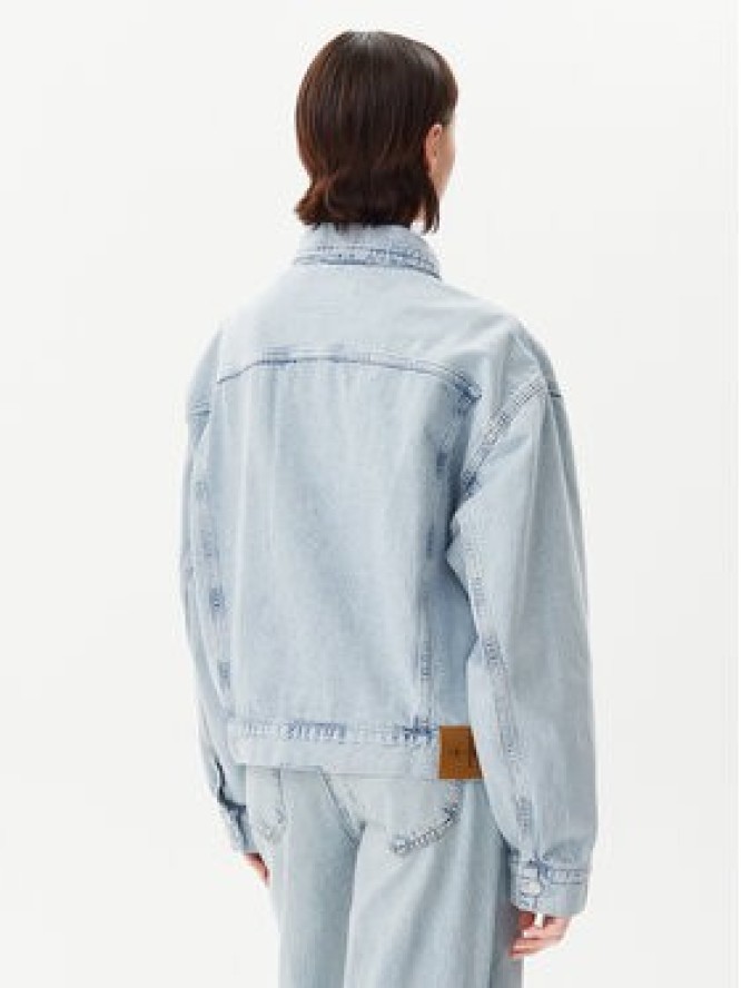 Calvin Klein Jeans Kurtka jeansowa J20J225186 Niebieski Boxy Fit