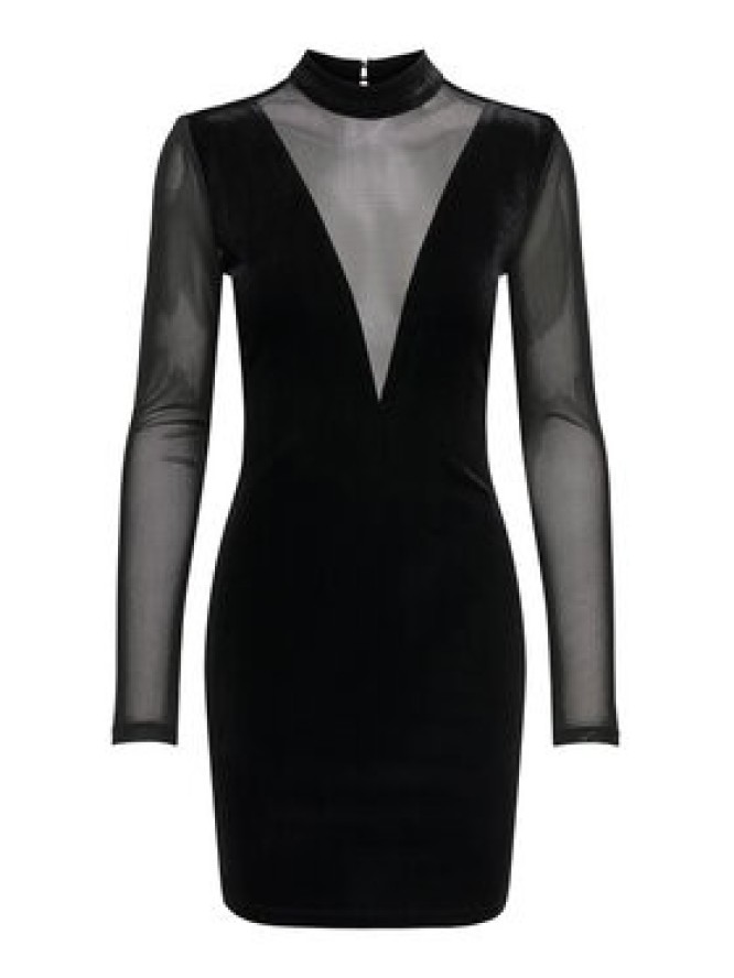 ONLY Sukienka koktajlowa Smooth 15360667 Czarny Slim Fit