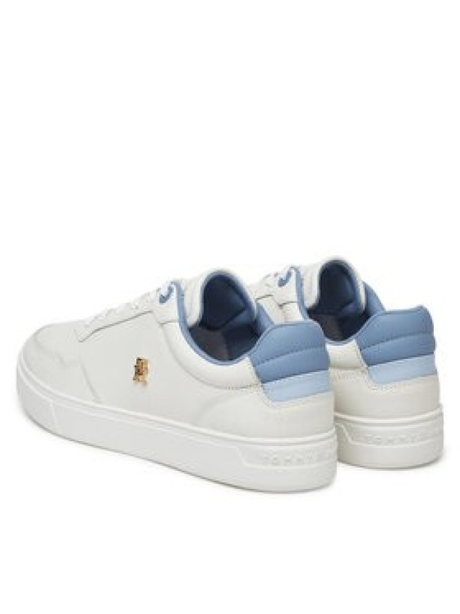 Tommy Hilfiger Sneakersy Essential Elevated Court Sneaker FW0FW08680 Biały