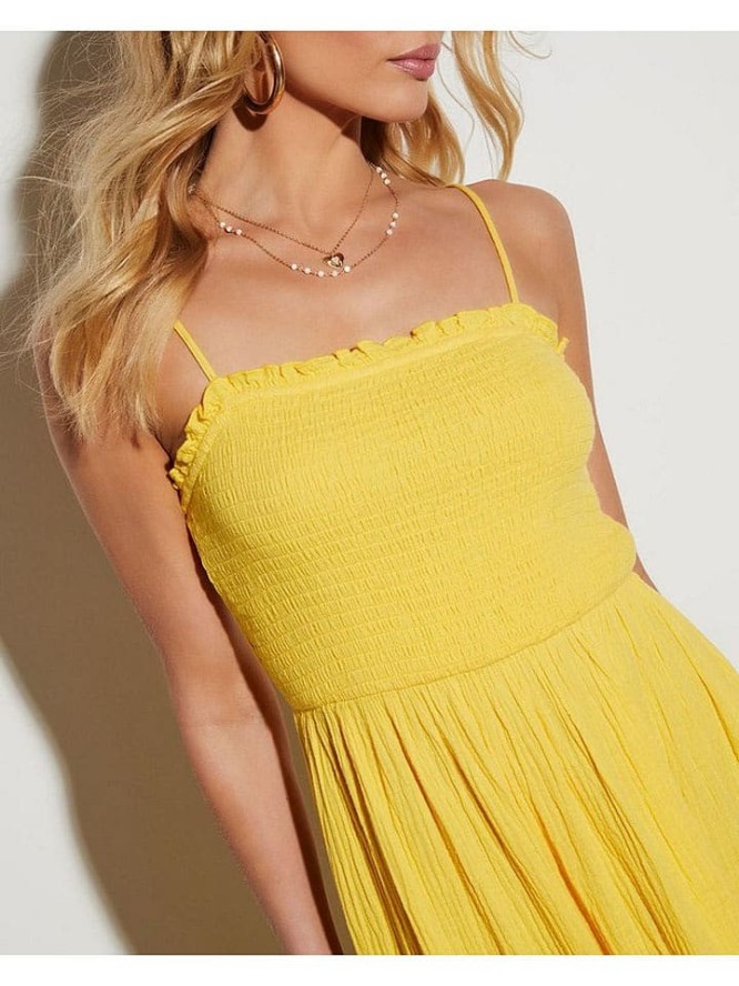 Milan Kiss Sukienka w kolorze żółtym rozmiar: S