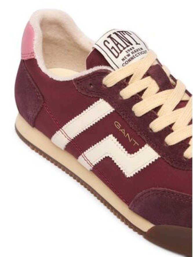 Gant Sneakersy Beylana 33537338 Bordowy