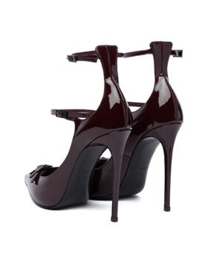 Le Silla Szpilki Deco Morgana 2004B100RCPPKAB Bordowy