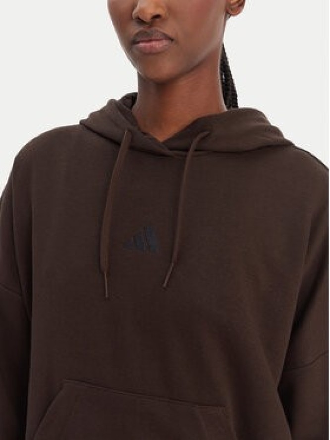 adidas Bluza Seasonal Essentials Leopard Print KA4683 Brązowy Loose Fit