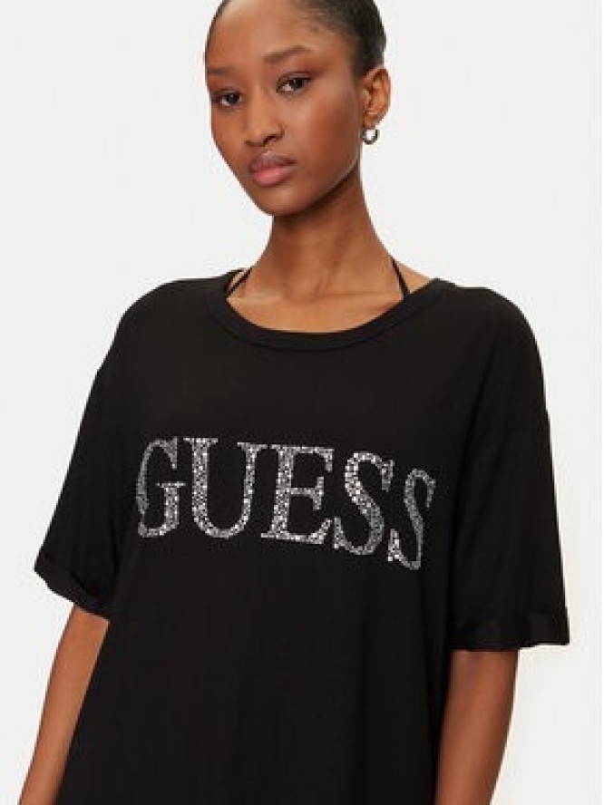 Guess T-Shirt E5GI07 K68D2 Czarny Regular Fit