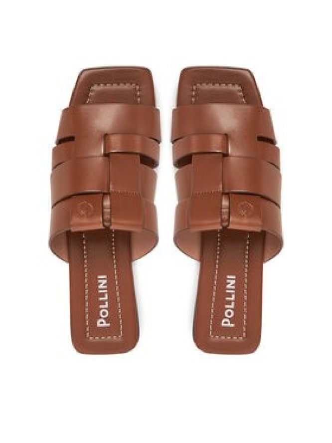 Pollini Klapki SA28051C0MTC0230 Brązowy