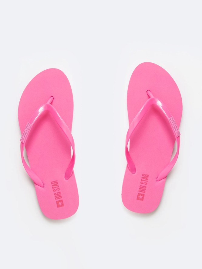 Japonki damskie błyszczące różowe JJ274A524 601