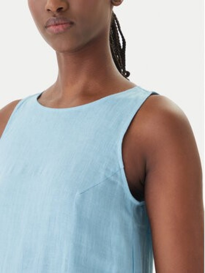 Marella Sukienka letnia Velo 2615221352 Błękitny Regular Fit