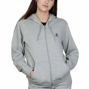 Bluza z Kapturem I Suwakiem Na Całej Długości Go-To Embroidered Star Chevron Ro…