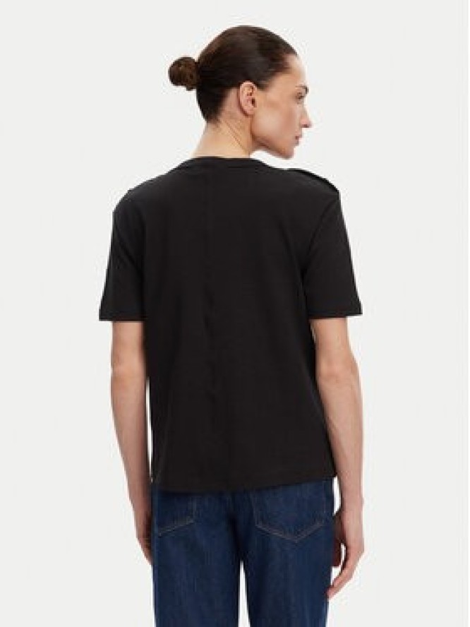 Tommy Hilfiger Bluzka WW0WW42907 Czarny Regular Fit