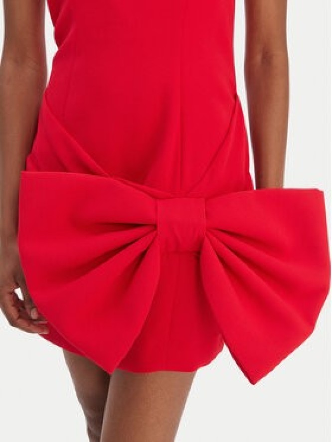 Marella Sukienka koktajlowa Editore 2613221013 Czerwony Slim Fit