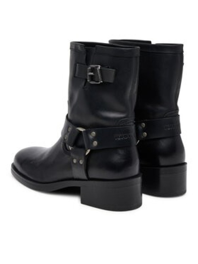 Tommy Jeans Botki Tjw Biker EN0EN02811 Czarny