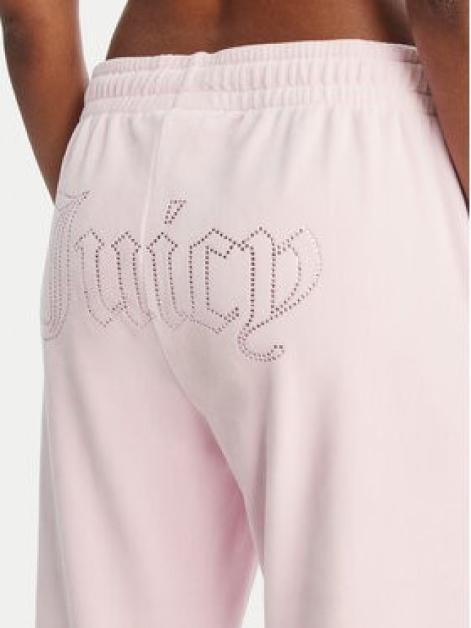 Juicy Couture Spodnie dresowe Tina JCWBJ126327 Różowy Straight Leg