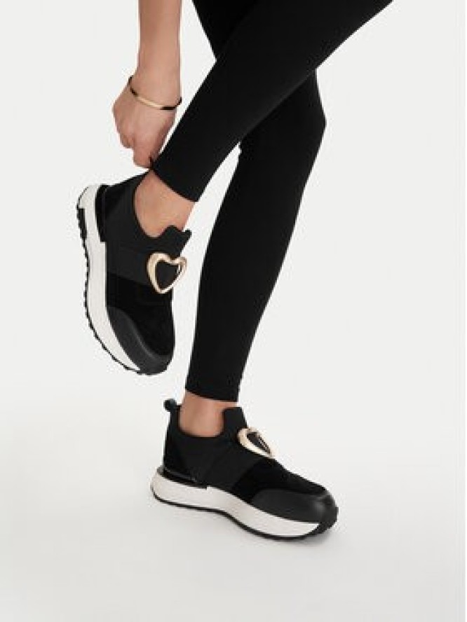 Eva Minge Sneakersy EO-HOLLY-022-1-A10 Czarny