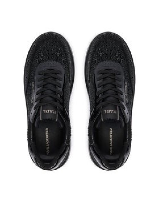 KARL LAGERFELD Sneakersy Anakapri Pearl Krust KL63523 Czarny