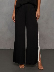 LA Angels Spodnie w kolorze czarno-kremowym rozmiar: M