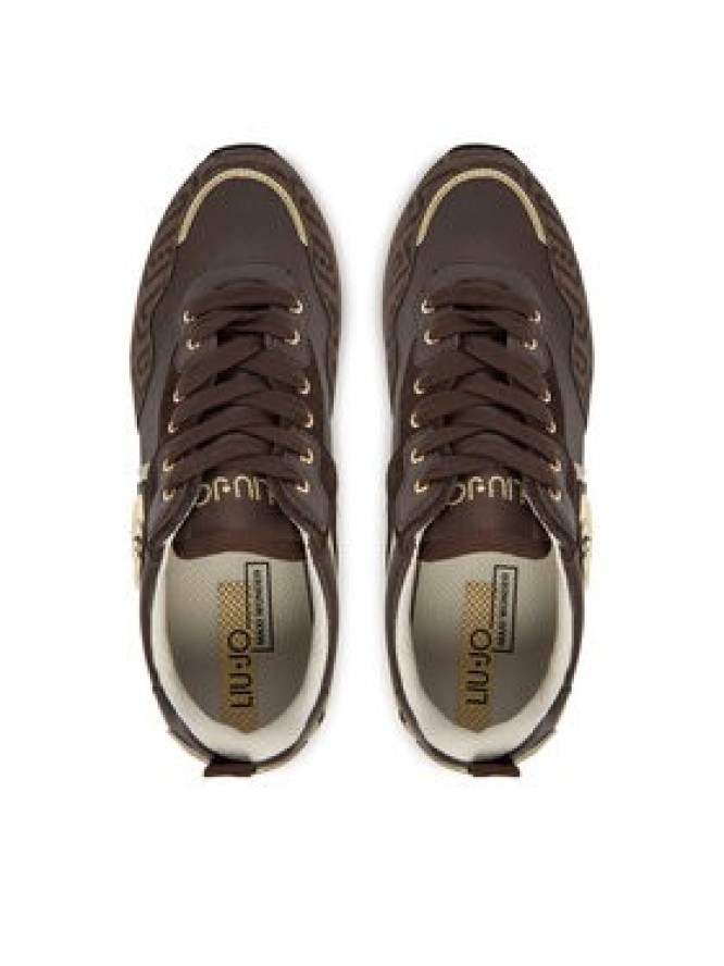 Liu Jo Sneakersy Maxi Wonder 01 BF6001 EX339 Brązowy