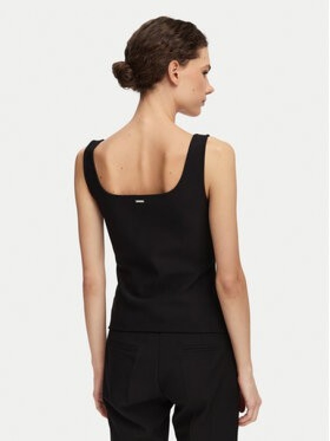 Calvin Klein Top LV044G235G Czarny Regular Fit