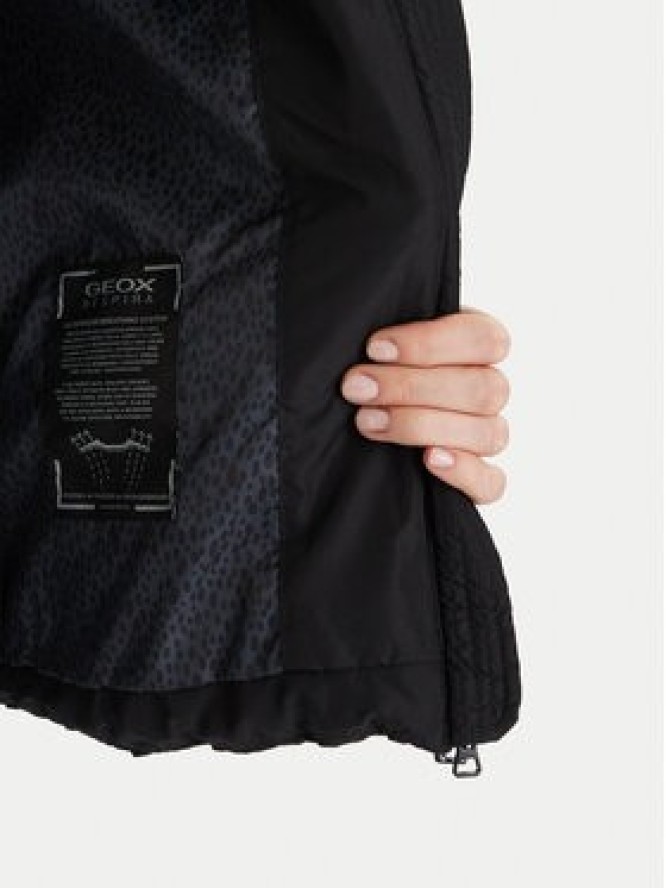 Geox Kurtka zimowa Anylla W4628P T3144 F9000 Czarny Regular Fit