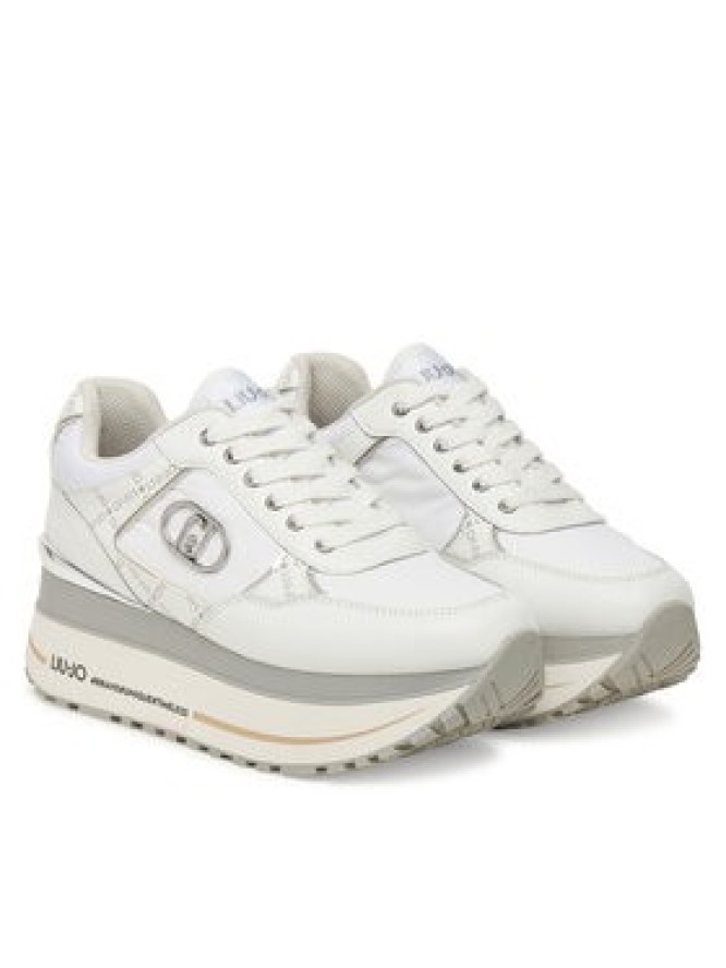Liu Jo Sneakersy Plus 01 BF5011 PX776 Biały
