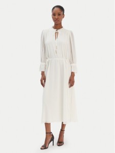 JOOP! Sukienka codzienna Dinah2 30100718 Écru Regular Fit