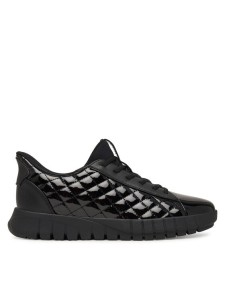 Geox Sneakersy D Flextride Plus D667SB 254 C9999 Czarny