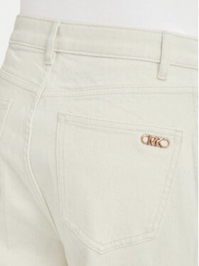 MICHAEL Michael Kors Jeansy MT690ACLSA Kremowy Flared Leg