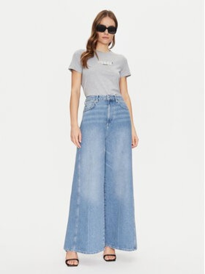 Guess Jeans T-Shirt W5RI54 J1314 Szary Regular Fit