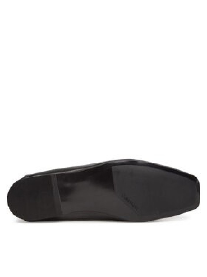 Calvin Klein Baleriny Flat Ballerina - Lth HW0HW02463 Czarny