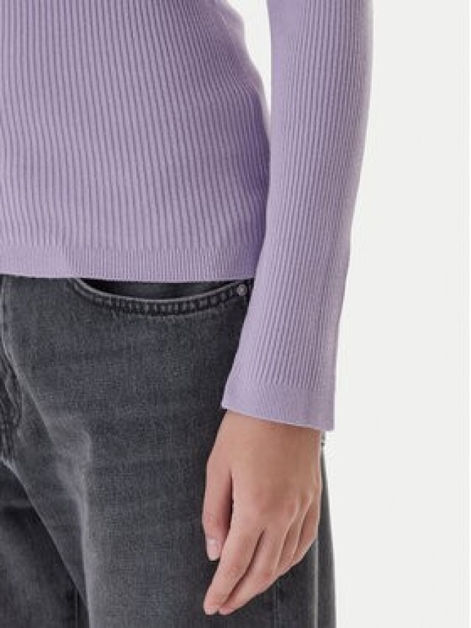 Kontatto Sweter 3M0813C Fioletowy Regular Fit