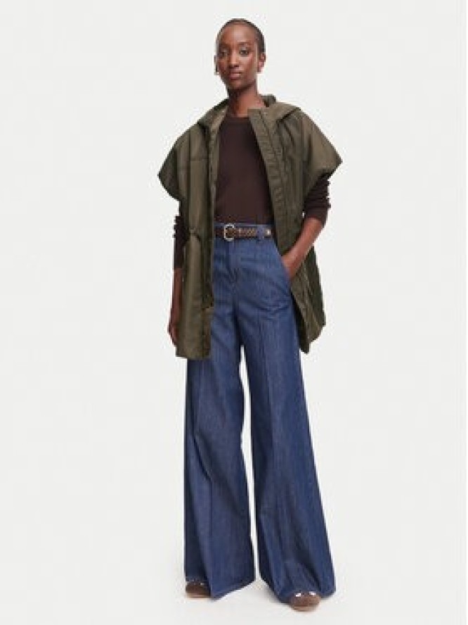 Weekend Max Mara Bezrękawnik Origano 2625296021 Brązowy Regular Fit