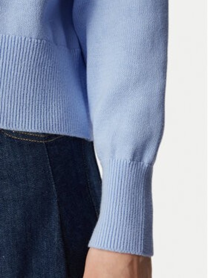 Calvin Klein Jeans Golf LV047H329G Niebieski jasny Regular Fit
