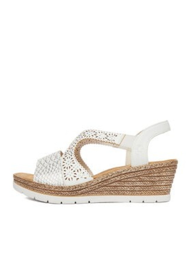 Rieker Sandały CEO-61916-80 Biały