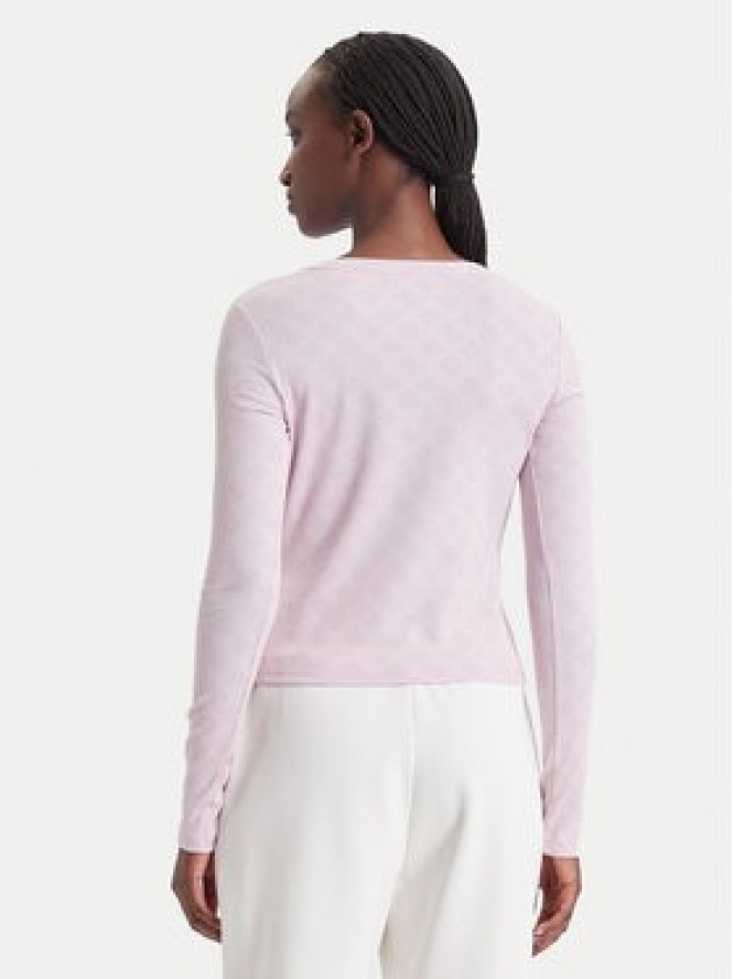 Guess Bluzka V6BP15 K7234 Różowy Regular Fit
