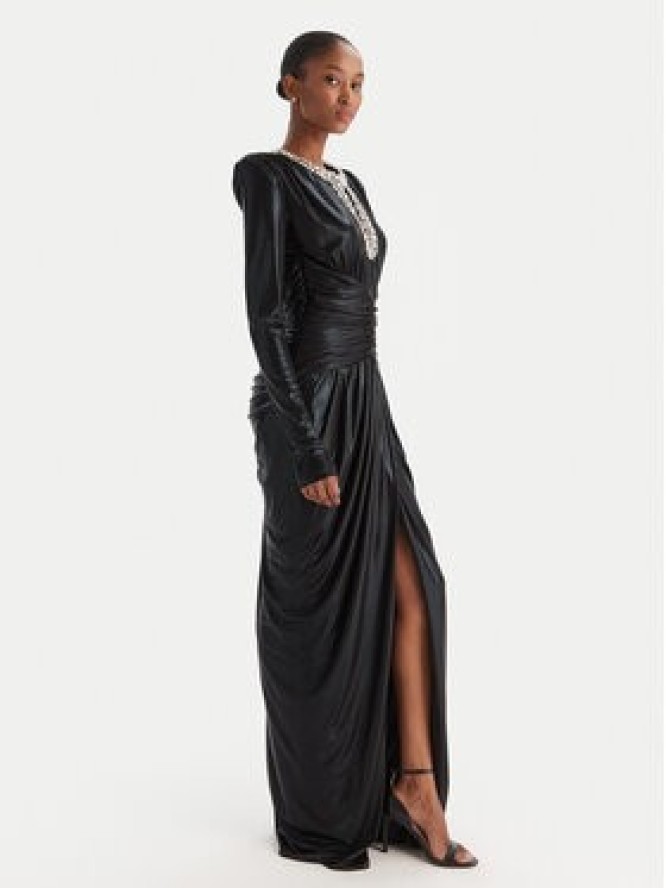 Babylon Sukienka wieczorowa S00835 Czarny Regular Fit