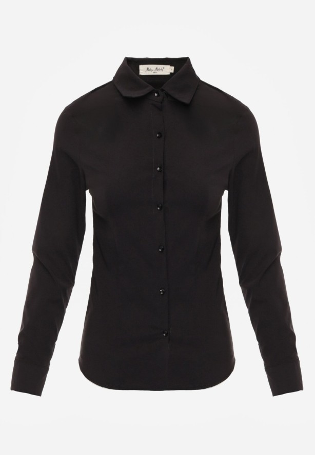 Czarna Koszula na Guziki Jejorra