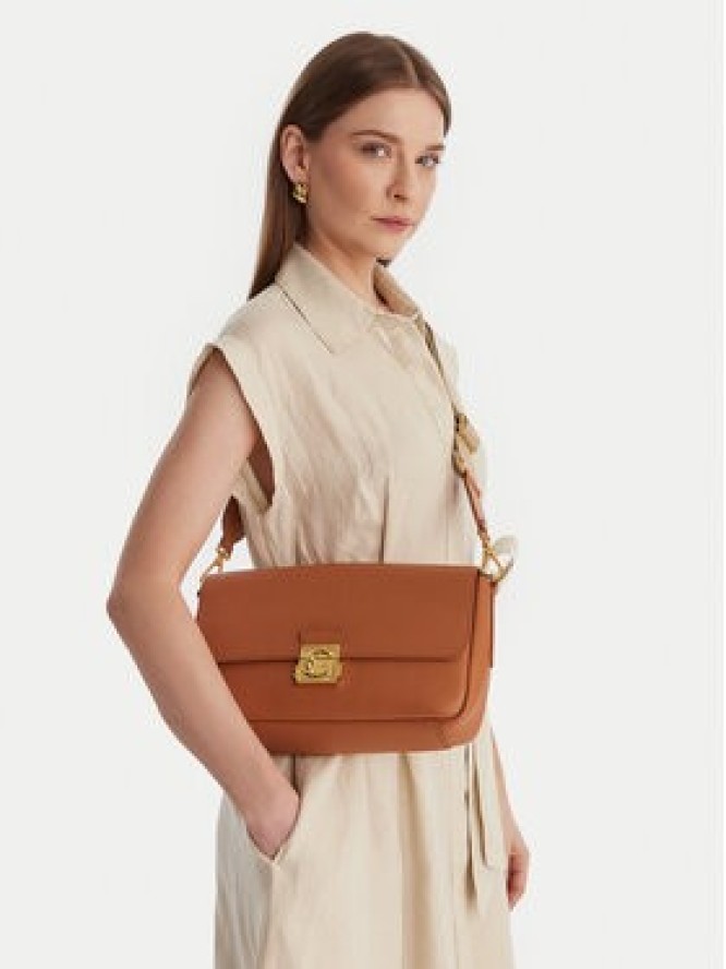 Coccinelle Torebka U4K Coccinelle C-Me Lock E1 U4K 12 01 01 Brązowy