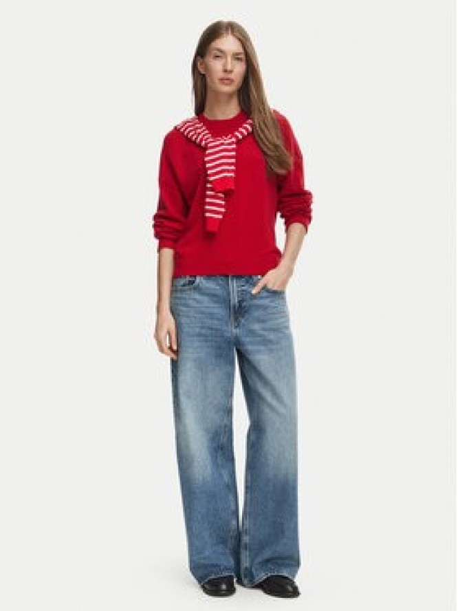 Tommy Hilfiger Sweter WW0WW51459 Czerwony Regular Fit