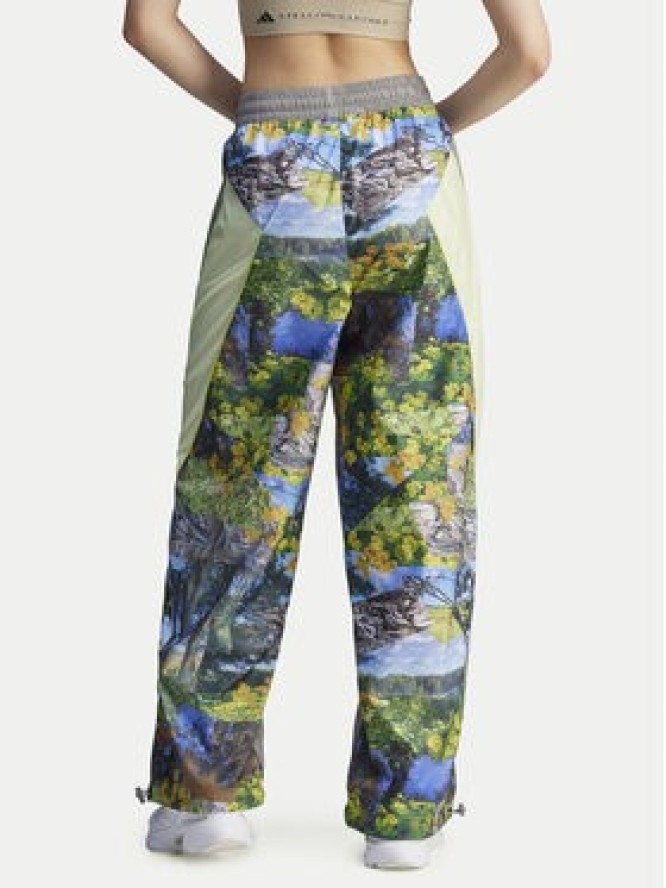 adidas by Stella McCartney Spodnie dresowe Earth Collage JG5794 Szary Loose Fit