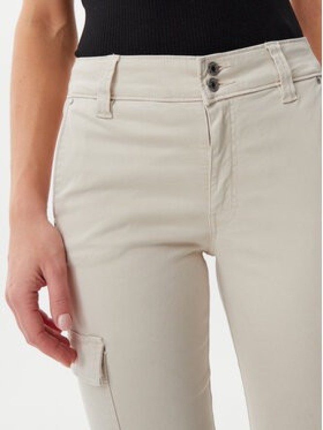 Guess Jeansy W5GA1B W93CL Écru Slim Fit