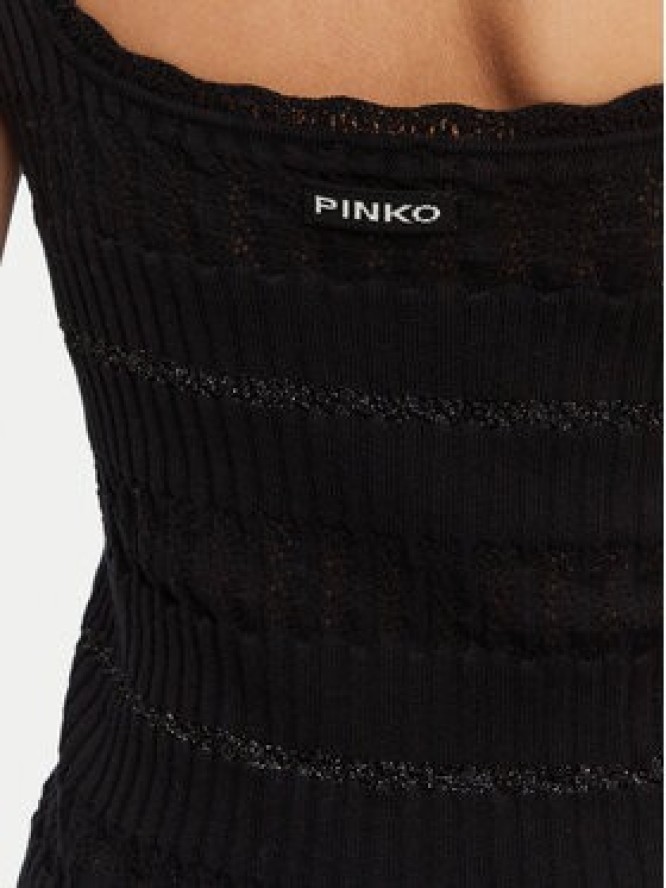 PINKO Top 104736 A2FC Z99 Czarny Regular Fit