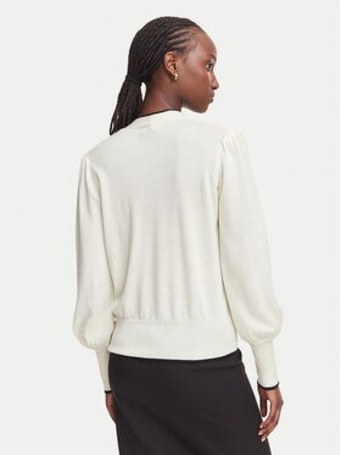 Luisa Spagnoli Sweter Maggiolone 100461 Kremowy Regular Fit
