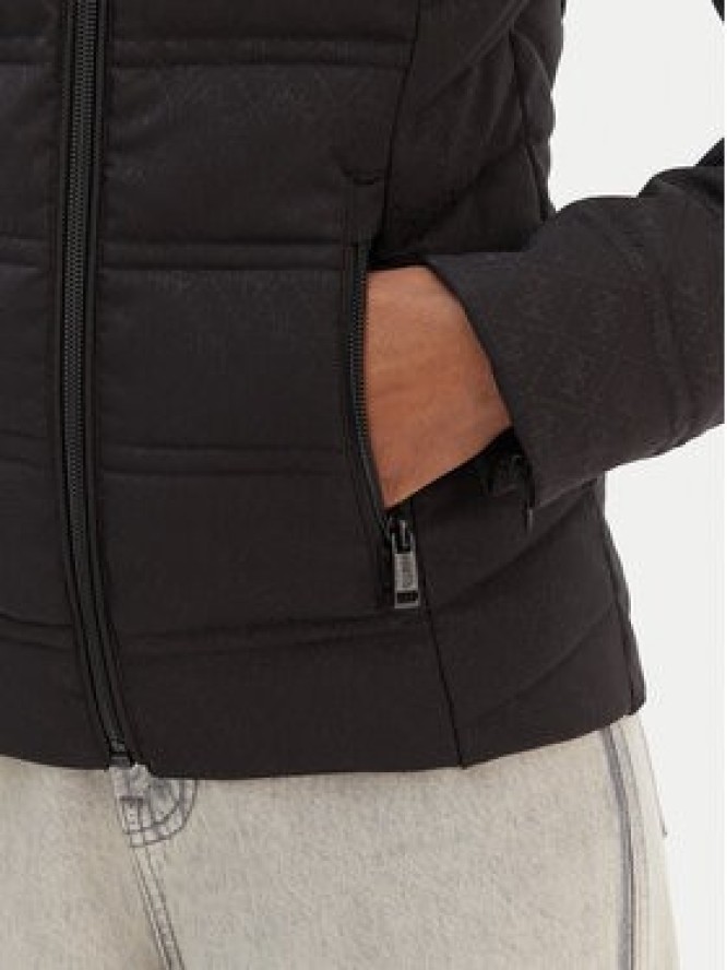 Guess Kurtka przejściowa W6RL02 WJ492 Czarny Regular Fit