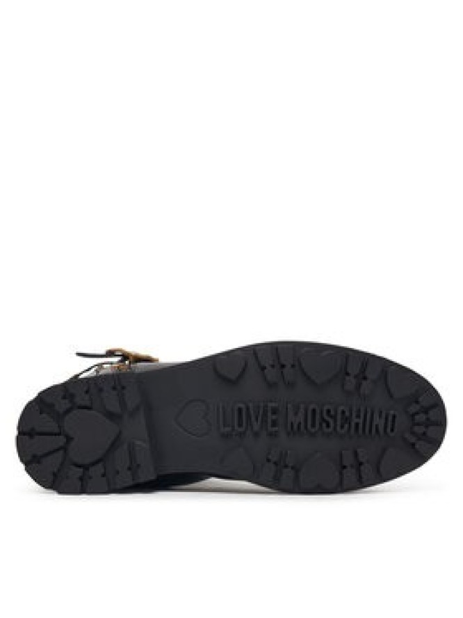LOVE MOSCHINO Botki JA24174G0PIJ100A Czarny