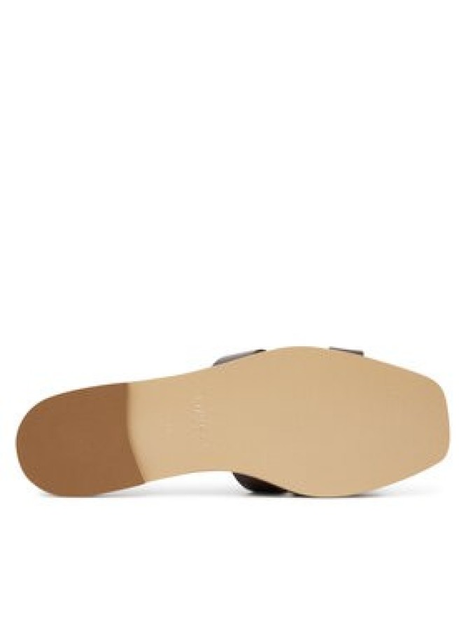 TWINSET Klapki 251TGT090 Brązowy