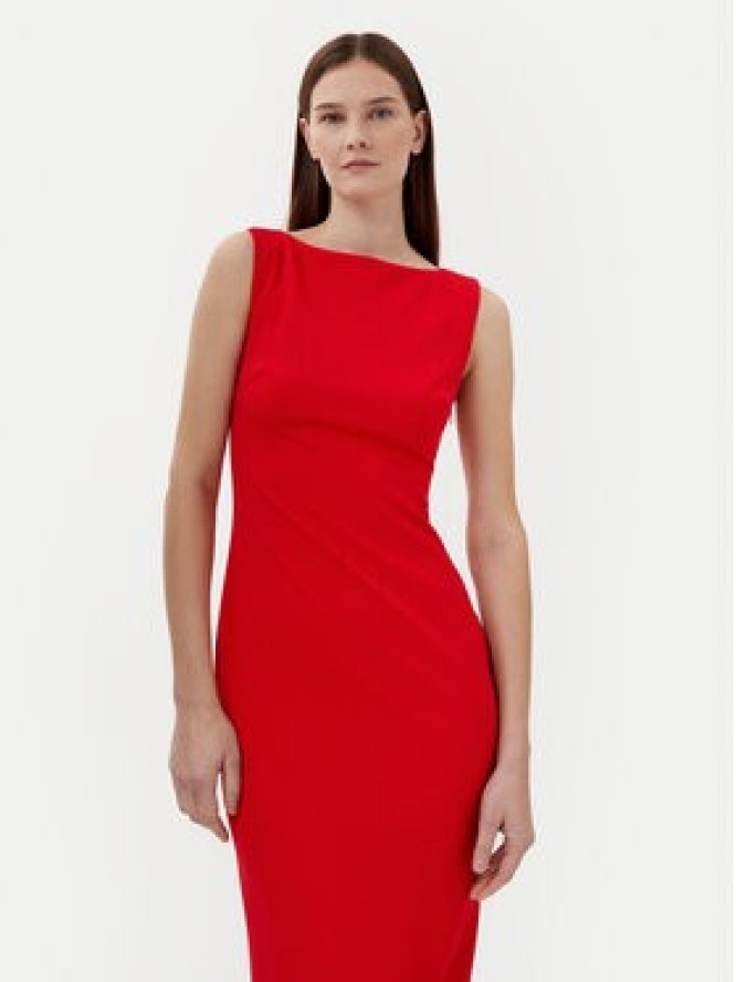 Calvin Klein Sukienka koktajlowa K20K208140 Czerwony Slim Fit