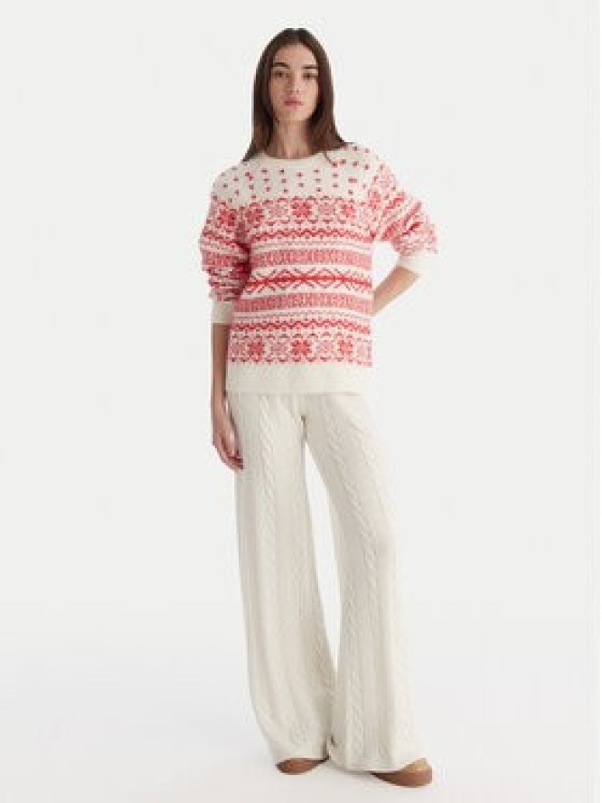 ONLY Sweter Xmas Nordic 15354824 Czerwony Regular Fit