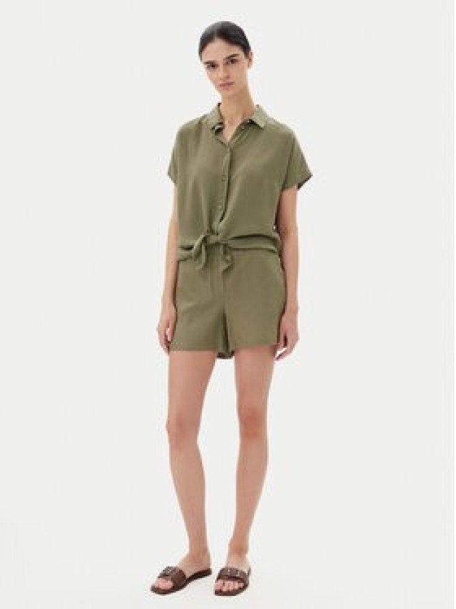 Vero Moda Koszula Thea 10333794 Zielony Loose Fit