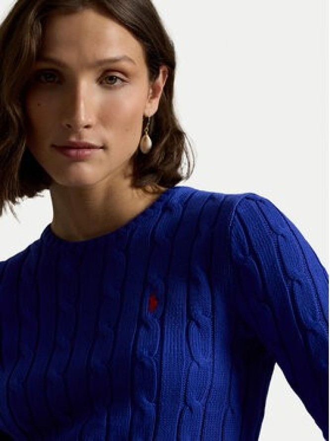 Polo Ralph Lauren Sweter 211971869012 Niebieski Slim Fit